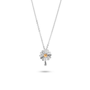 Collana Margherita Pendente Rodio