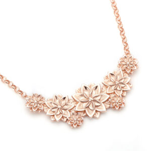 Collana Girocollo Dalia Placcato Oro Rosa