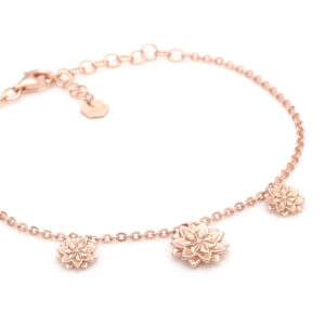 Bracciale Dalia Charms Placcato Oro Rosa