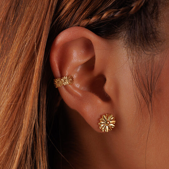 Ear cuff Margherita Oro Giallo