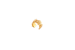 ear cuff dalia oro giallo