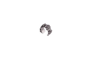 ear cuff dalia oro nero 2