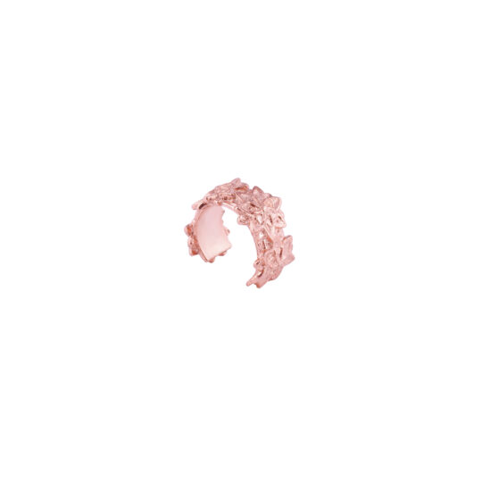 Ear Cuff Dalia Oro Rosa