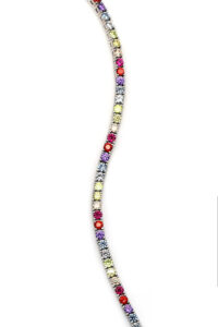 Bracciale Tennis Multicolor dettaglio